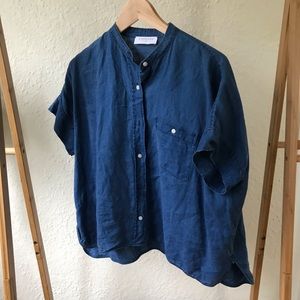 Everlane Square Linen Shirt | Size 2